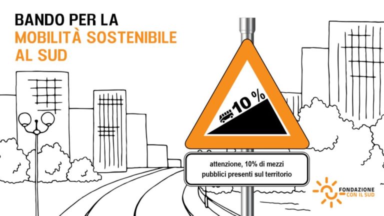 Con bando mobilità sostenibile 4,5 milioni al Sud