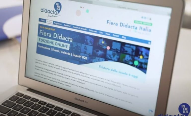 La ripartenza passa da Fiera Didacta Italia