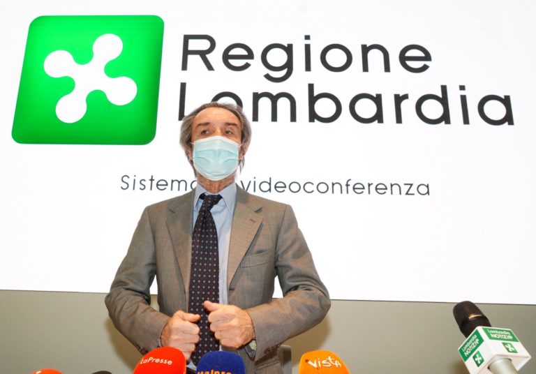 Fontana “La Lombardia verso la zona arancione da lunedì”