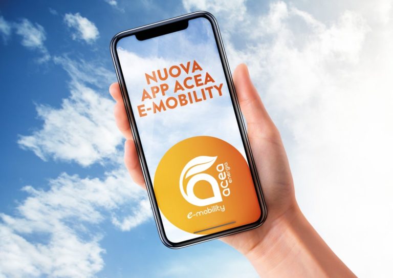 ACEA Energia lancia un’app per la ricarica dei veicoli elettrici