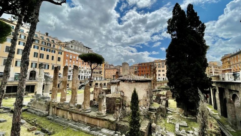 Roma, al via i lavori per l’apertura dell’Area Sacra di Largo Argentina