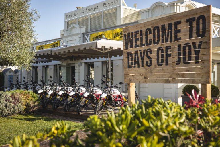 Ducati. Al via la sesta edizione dei Days of joy Scrambler