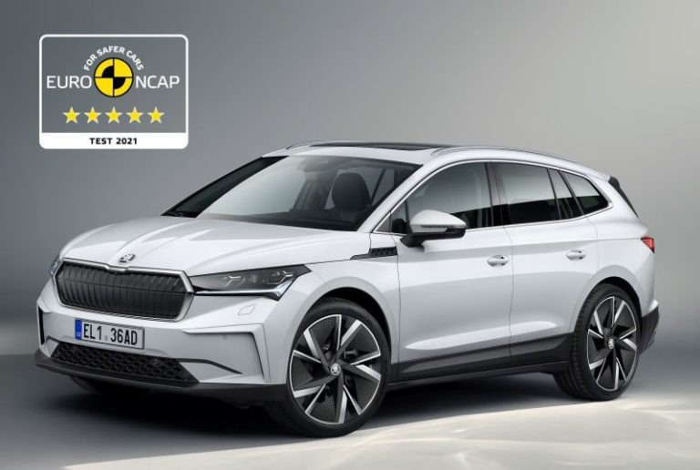 Skoda, 5 stelle Euro Ncap per Enyaq iV