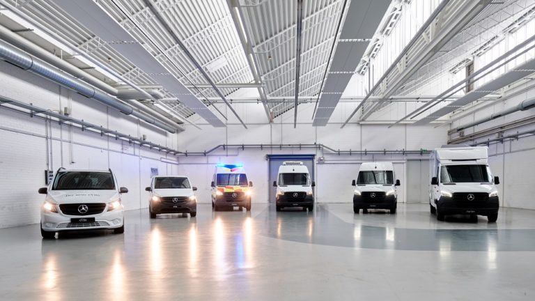 Mercedes-Benz vans a zero emissioni, soluzioni per allestitori