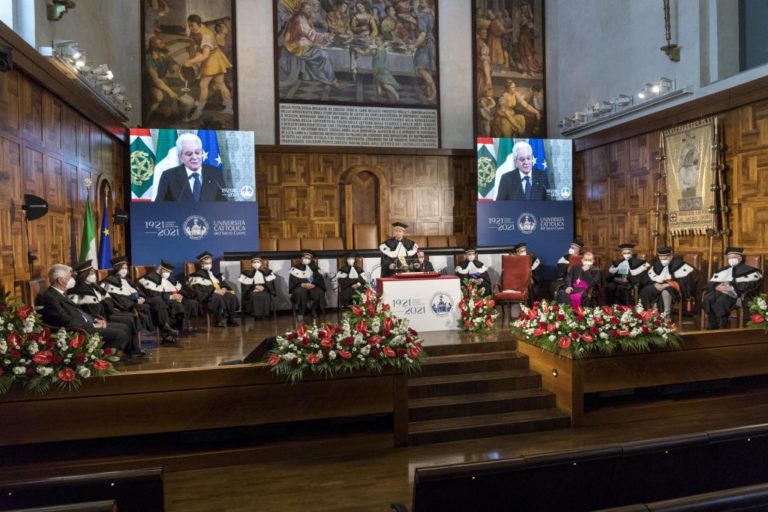 Unicatt inaugura nuovo anno accademico e festeggia 100 anni