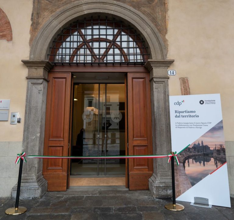 Apre a Padova punto informativo CDP territoriale per imprese e P.A.