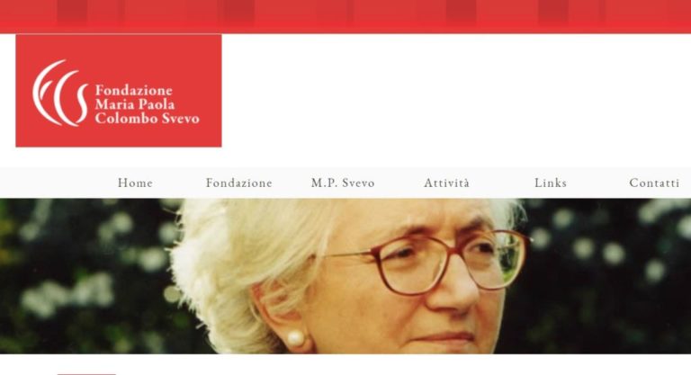Un volume ricorda Maria Paola Colombo Svevo
