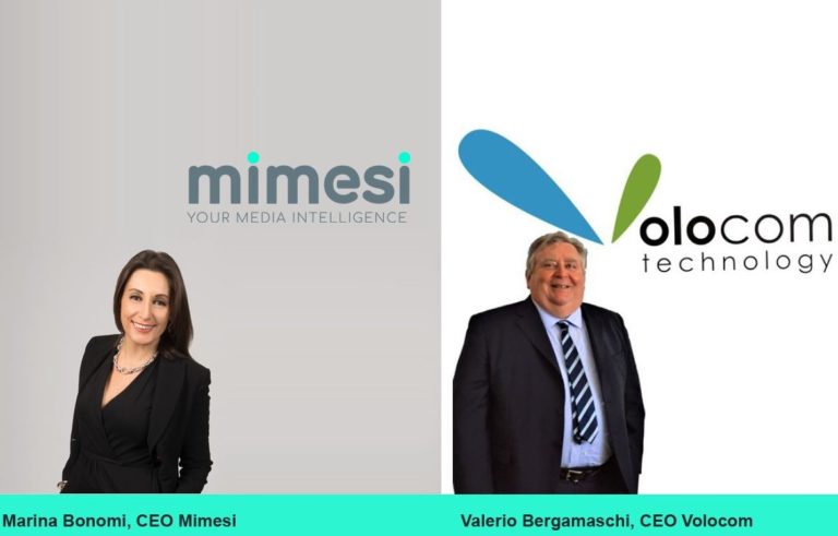 Media Intelligence, Volocom e Mimesi avviano collaborazione