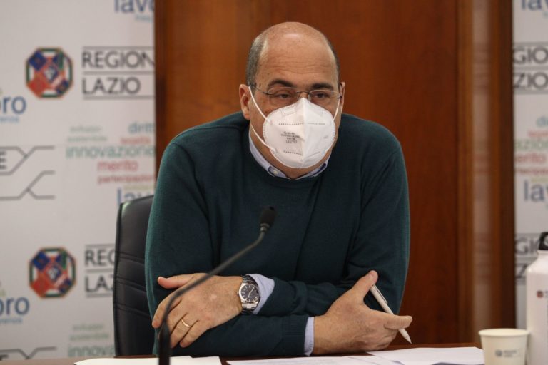 Covid, Zingaretti “nel Lazio raggiunto record 2 milioni di vaccinati”