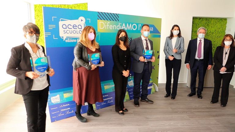 Acea premia studenti vincitori del progetto risparmio idrico e ambiente