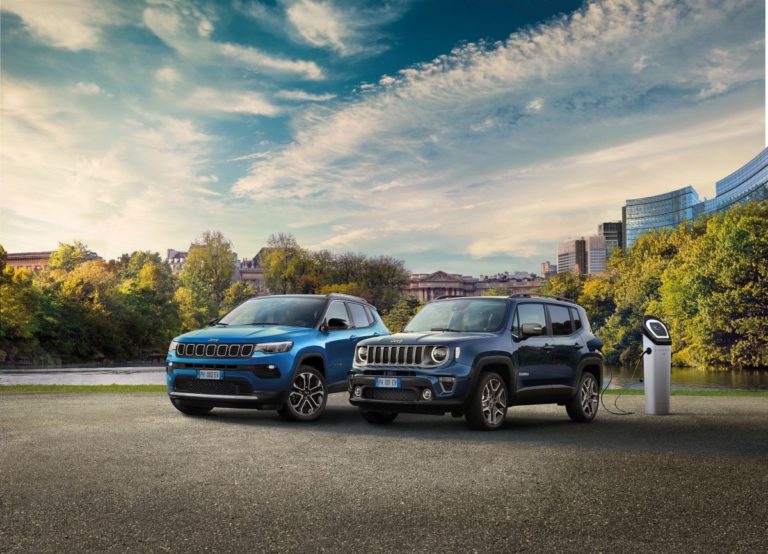 Jeep Compass e Renegade 4xe al vertice delle plug-in hybrid