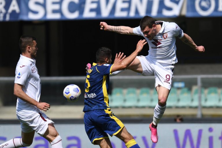 Verona e Torino finisce 1-1, granata più vicini alla salvezza
