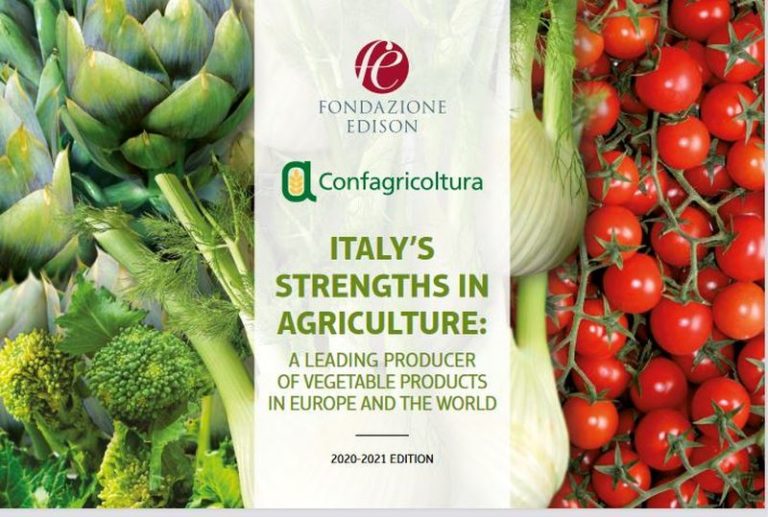 I primati dell’ortofrutta italiana, pubblicato report in inglese