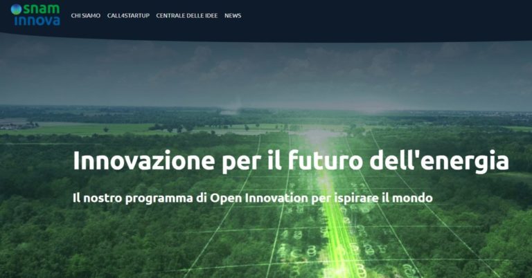 Nasce Snaminnova, open innovation per la transizione energetica