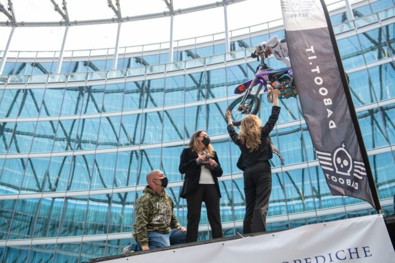 ‘Mototerapià chiude a Milano tour tra associazioni della disabilità