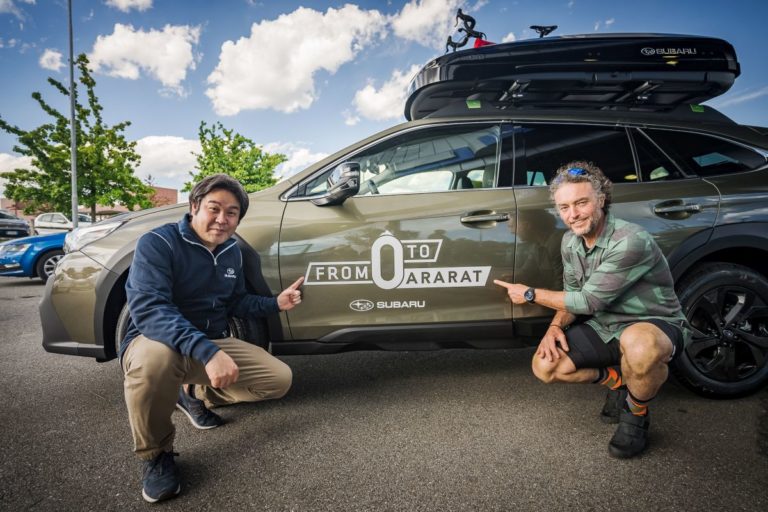 Subaru Outback accompagnerà Nico Valsesia in “From 0 to Ararat”