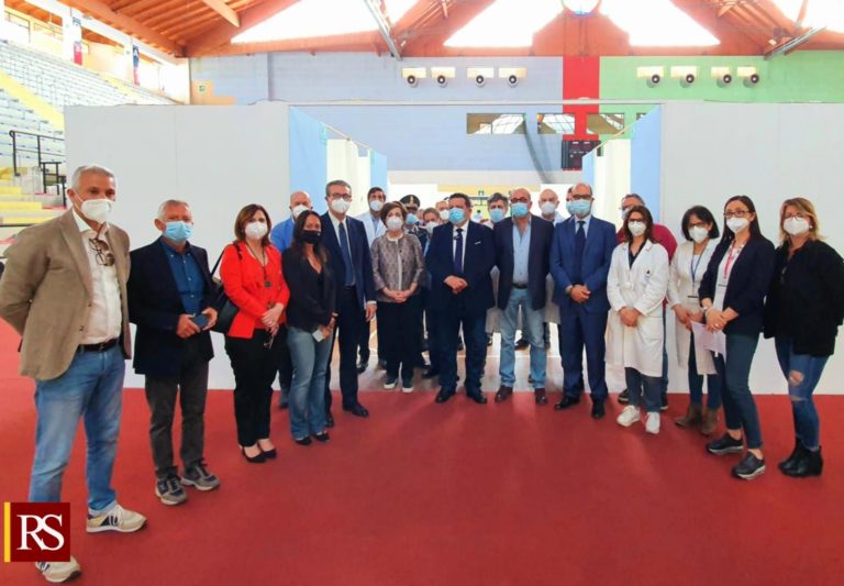 Vaccino, inaugurato nuovo hub a Cefalù