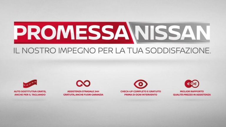 PROMESSA NISSAN, UN PROGRAMMA DI SERVIZI DI ASSISTENZA