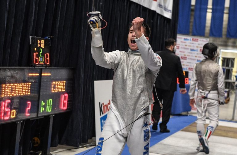 Iacomoni nuovo campione d’Italia nel fioretto Giovani