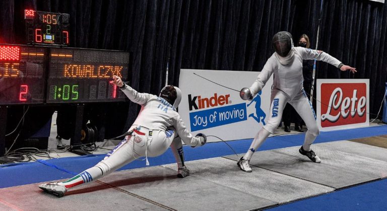 Kowalczyk tricolore Giovani nella spada donne