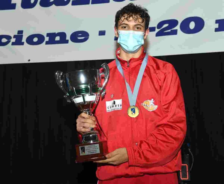 Assoluti Cadetti, Cortini campione nella spada under 17