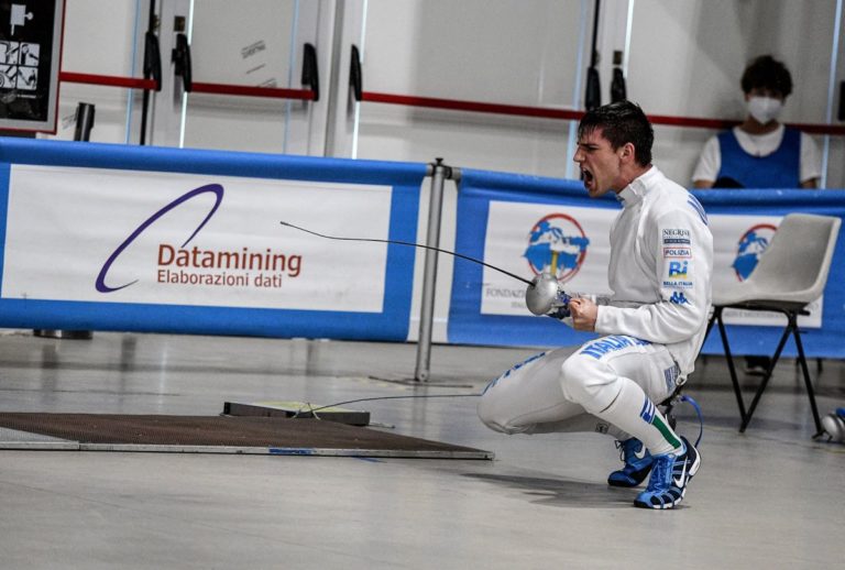 Campionati cadetti e giovani, titolo a Mencarelli nella Spada U.20