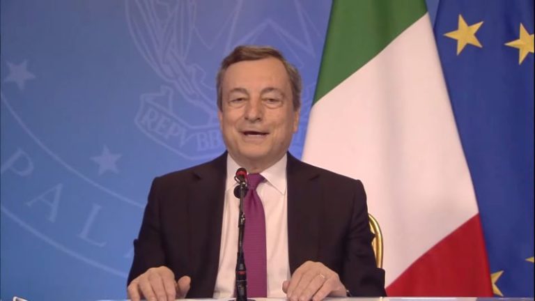 Draghi “Mitigare i danni associati ai cambiamenti climatici”
