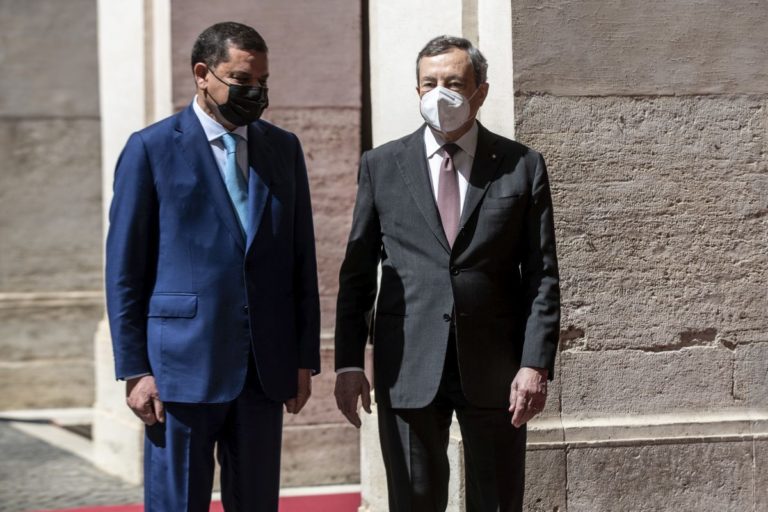 Draghi “Dovere della Libia tutelare i diritti dei migranti”
