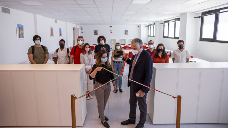 Unipa, nuova sala studio h24 in campus universitario di viale delle Scienze