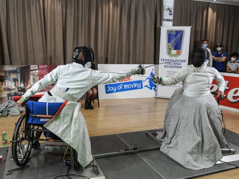 Assegnati i titoli della spada agli Assoluti Paralimpici