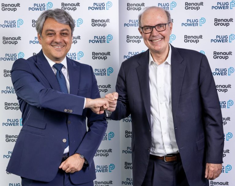 Renault, joint-venture con Plug Power per la mobilità a idrogeno