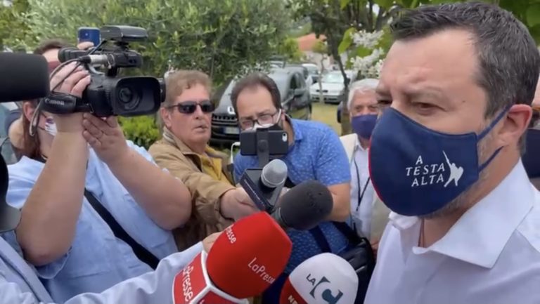 Salvini “In Calabria il candidato spetta a Forza Italia”