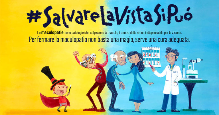 #salvarelavistasipuò, la maculopatia adesso fa meno paura
