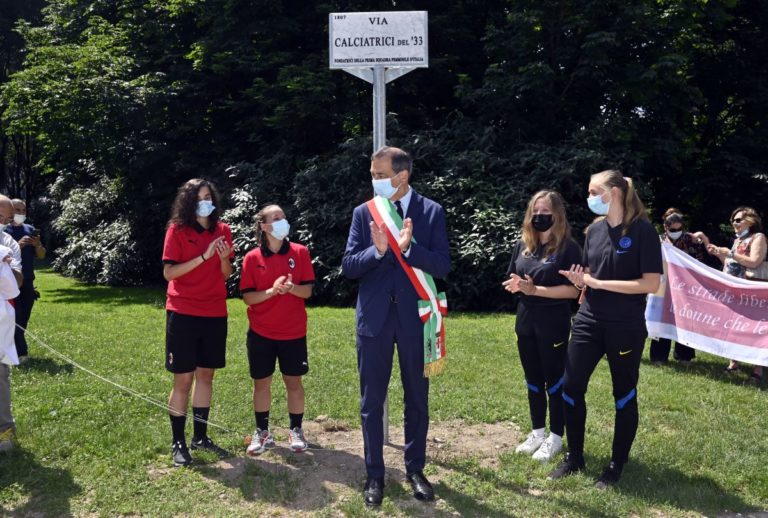 Milano, intitolata via a Calciatrici del 1933 nel Parco Sempione