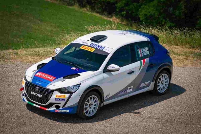 A San Marino una nuova livrea per la Peugeot 208 Rally 4