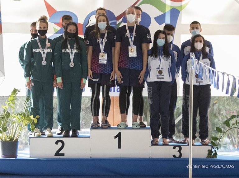 Mondiali nuoto pinnato jrs, per Italia un argento e un bronzo