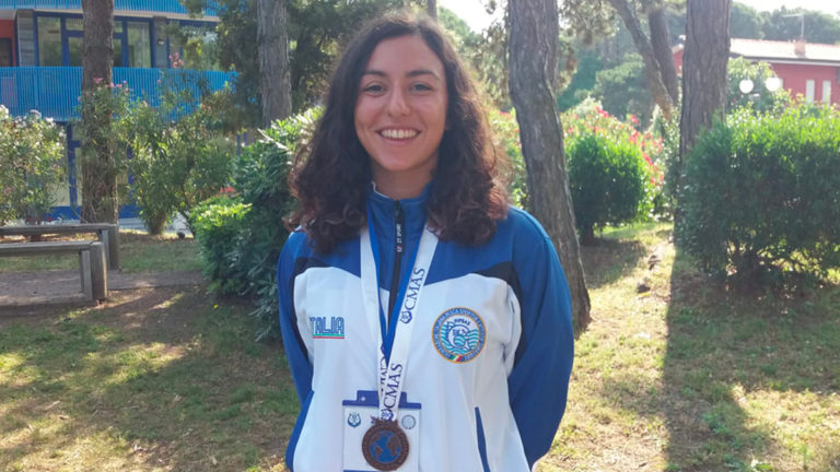 Mondiali Nuoto Pinnato, Laura Franchin vince bronzo