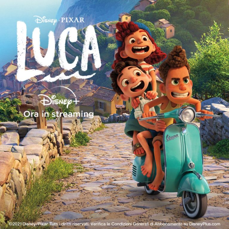 Vespa tra i protagonisti di “Luca”, nuovo film Disney-Pixar