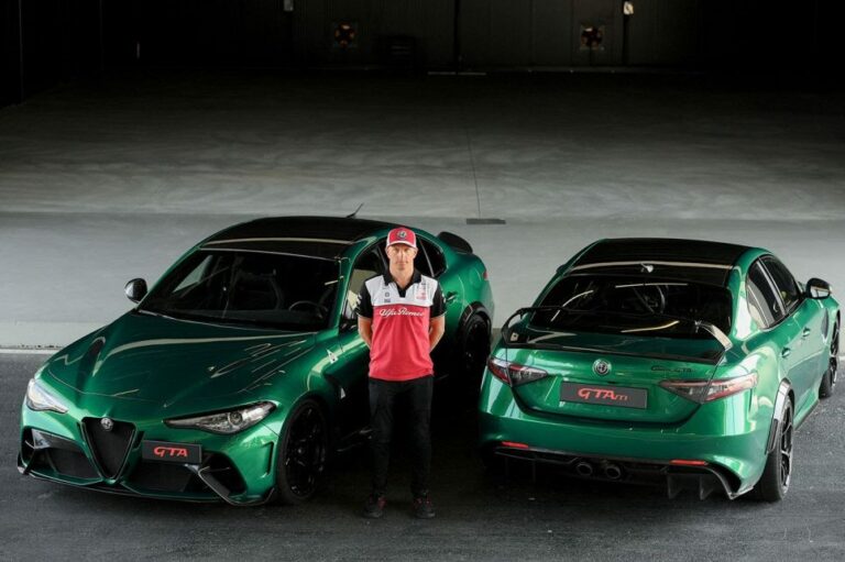 Alfa Romeo, Kimi Raikkonen certifica la Giulia Gta