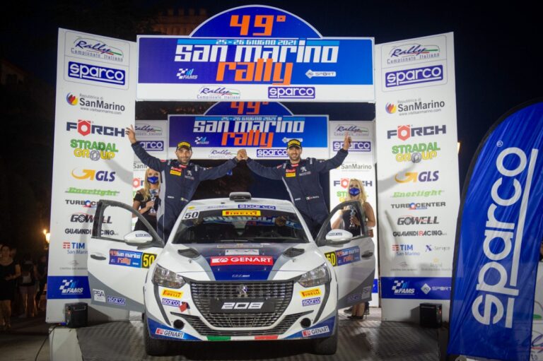 Peugeot torna in testa nel Cir 2RM con i fratelli Nucita