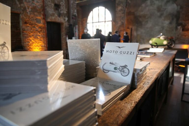 In un libro i 100 anni di Moto Guzzi