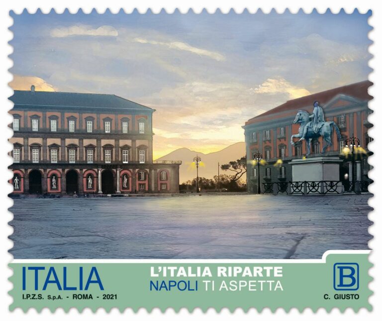 “L’Italia riparte”, un francobollo speciale per Napoli