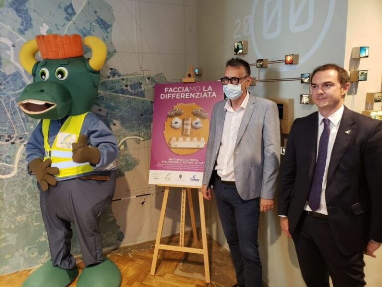 Raccolta differenziata, Torino accelera con la campagna Amiat-Conai