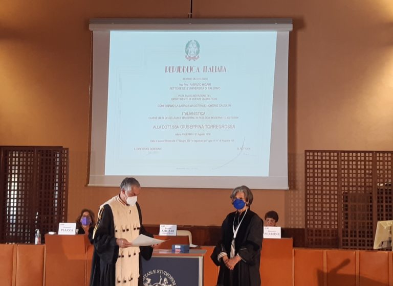 Unipa, laurea honoris causa in Italianistica a Giuseppina Torregrossa
