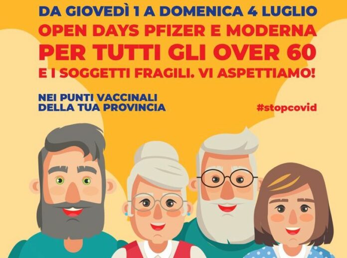 Open Days Pfizer e Moderna