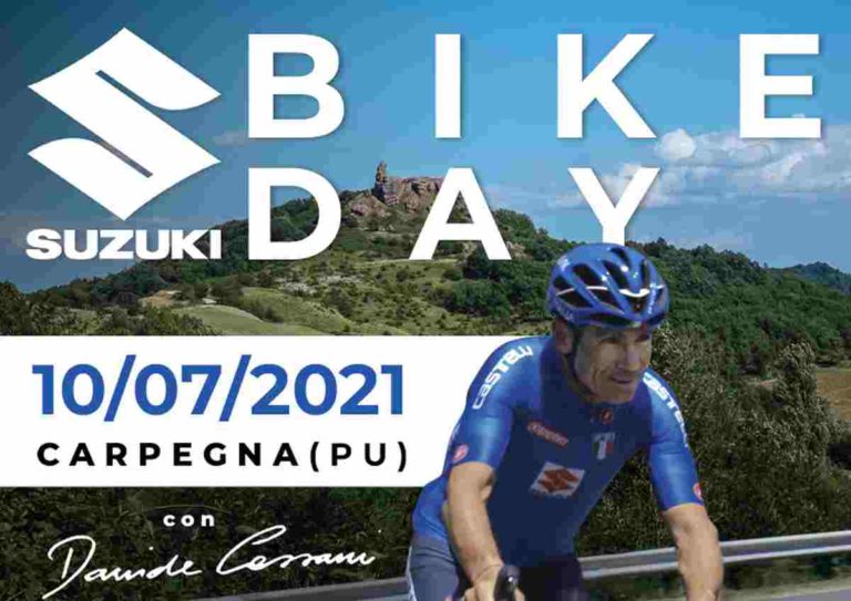 Il 10 luglio sul Carpegna il Suzuki Bike Day