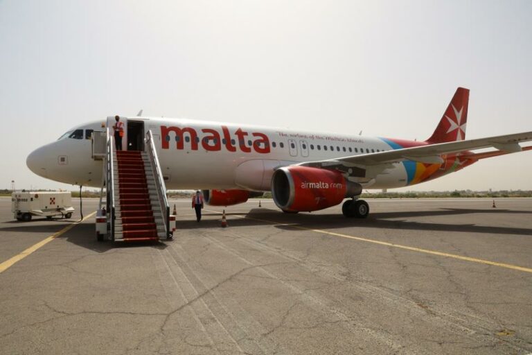 Air Malta operates its first flight to Libya since 2014