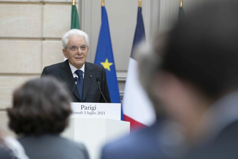 Mattarella “I giovani alla base della visione di Italia e Francia”
