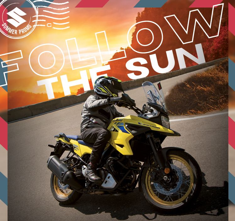 Con Suzuki guidi subito la tua moto e ti godi l’estate