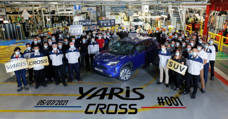 Toyota avvia la produzione di Yaris Cross